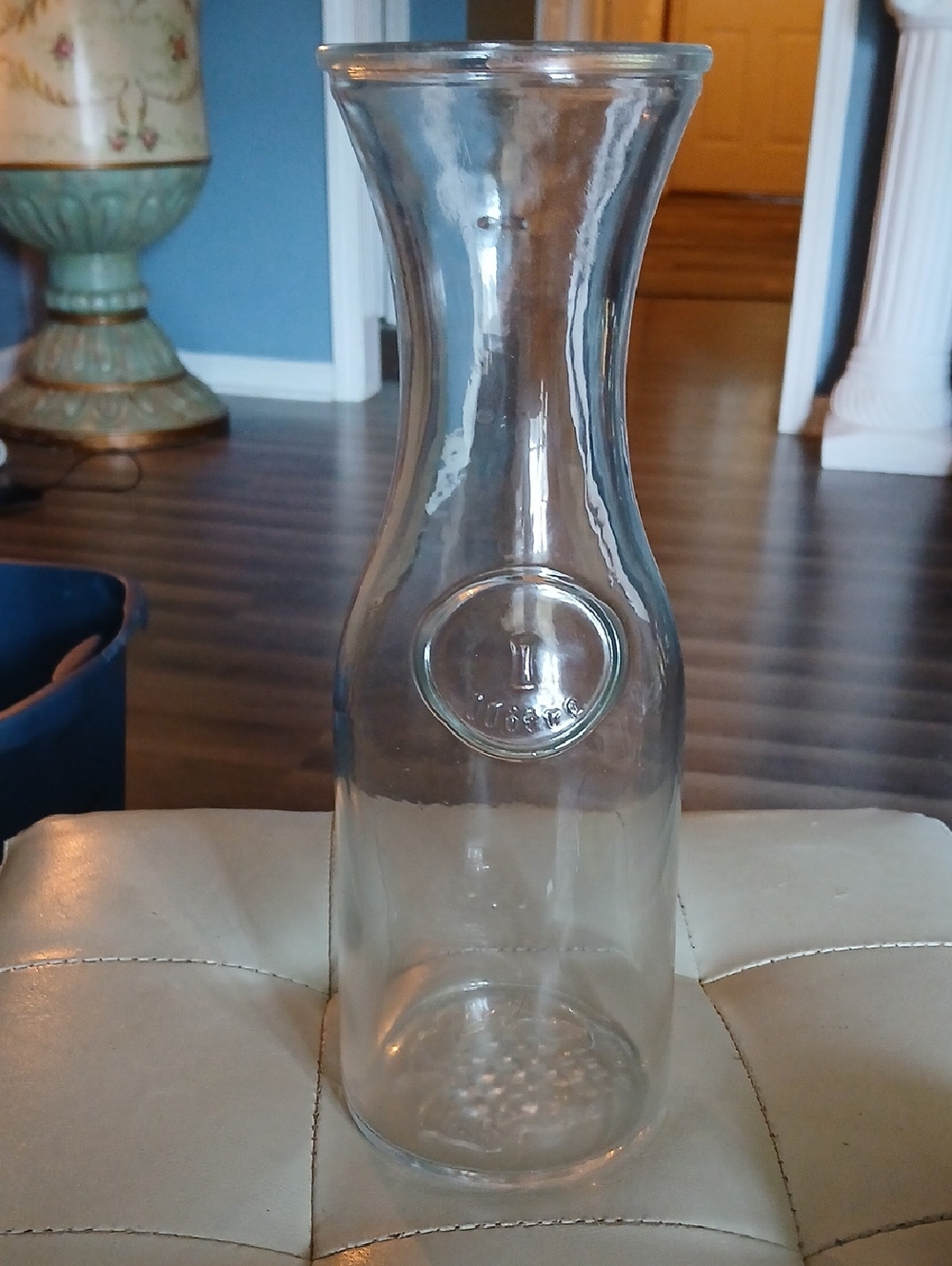 Clear Glass Carafe Pitcher